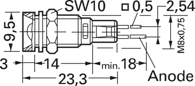 2664.1001 Mentor LED Spacer Image 2