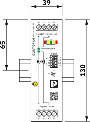 1088206 Phoenix Contact Accessories for power supplies Image 2