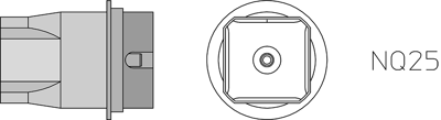 NQ25 Weller Soldering tips, desoldering tips and hot air nozzles