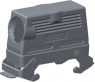 Housing, size HB24, die-cast aluminum, M40, angled, Clip locking, IP68, T1270245140-000