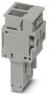 Plug, screw connection, 0.2-6.0 mm², 2 pole, 41 A, 8 kV, gray, 3060623