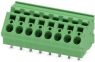 PCB terminal, 8 pole, pitch 7.5 mm, AWG 24-10, 32 A, spring-clamp connection, green, 1932766
