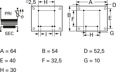 PT 22/1/24 Block PCB Transformers Image 2