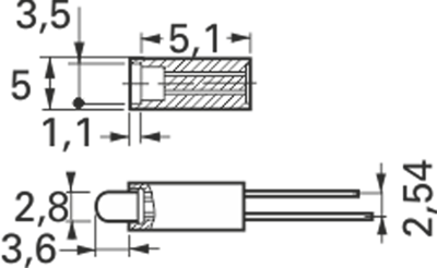 2818.3051 Mentor LED Spacer Image 2