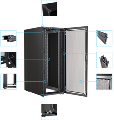 01.157.011.8-026 Vertiv Switch Cabinets, server cabinets Image 2