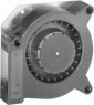 DC radial fan, 12 V, 121 x 121 x 37 mm, 40 m³/h, 58 dB, ball bearing, ebm-papst, RL 90-18/12 N