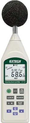 407780A Extech Luxmeter, Sound Level Meter, Magnetic Field Tester