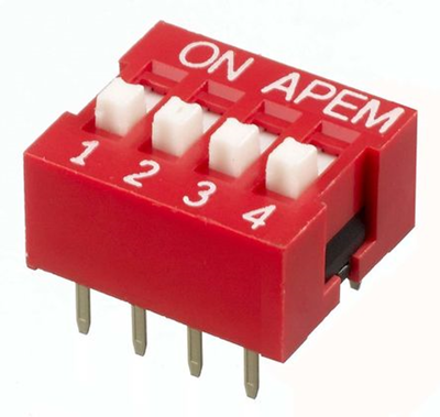 NDS-12V APEM Slide Switches and Coding Switches