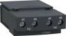 Auxiliary switch module, 2 pole, 5 A, 1 Form A (N/O) + 1 Form B (N/C), screw connection, LUFN11