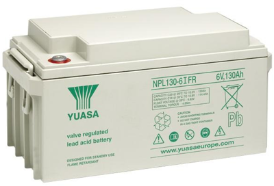 NPL130-6IFR Yuasa Lead-Acid Batteries, Lithium-Ion Batteries