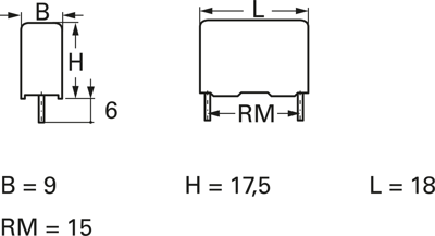 B32922C3474M000 EPCOS Film Capacitors Image 2