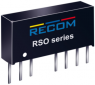 DC/DC converter, 9-36 VDC, 1 W, 2 outputs, ±15 VDC, 80 % efficiency, RSO-2415DZ/H3