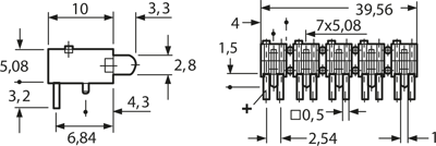 2632.8380 Mentor Signal Lamps, Indicators, Arrays Image 2