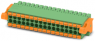 Socket header, 17 pole, pitch 3.5 mm, straight, green, 1790632