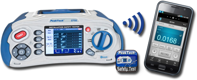 P 2755 PeakTech Electric Installation and Insulation Testers Image 1