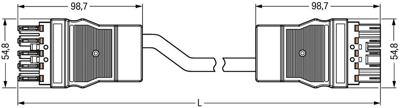 771-8995/008-101 WAGO Pre-assembled Connector Systems Image 2