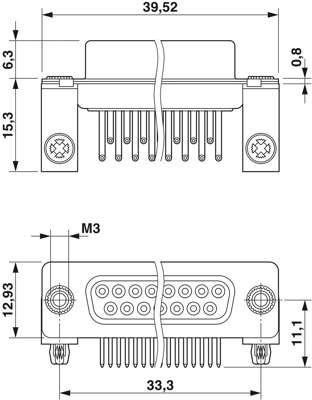 1688120 Phoenix Contact D-Sub Connectors Image 2