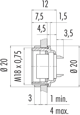 09 0498 80 24 binder Other Circular Connectors Image 2