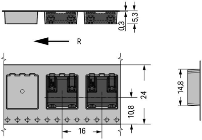 2060-872/998-404 WAGO PCB Terminal Blocks Image 3