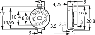 171 13 060 Thora Vibration Damper Image 2