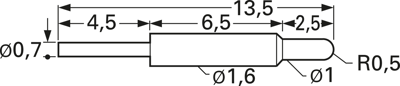 TK0060B.J.1,00.C.85.A Tekon Contact Probes