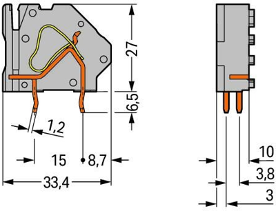 745-873/006-000/999-950 WAGO PCB Terminal Blocks Image 2