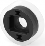 Actuator, round, Ø 10.2 mm, (H) 3.5 mm, black, for input pushbutton, 2311402-2