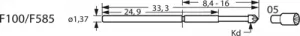F10005B150G100 Feinmetall Contact Probes