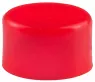 Cap, round, Ø 4 mm, (H) 2.4 mm, red, for pushbutton switch, AT4063C