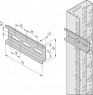 DIN Rail for Thermostat w/ Integrated TemperatureSensor