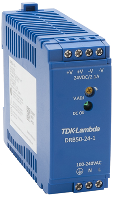 DRB50-24-1 TDK-Lambda DIN Rail Power Supplies Image 2