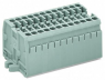 Terminal block compact block, 10 pole, pitch 5 mm, 0.08-2.5 mm², AWG 28-12, 24 A, 500 V, spring-cage connection, 869-240