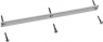 Mounting rail for measuring lead holder, white, (L) 1000 mm, HS 100