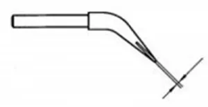 WTA 1S Weller Soldering tips, desoldering tips and hot air nozzles
