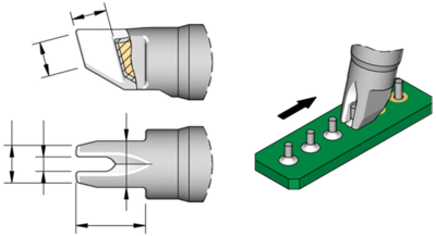 C245751 JBC Soldering tips, desoldering tips and hot air nozzles