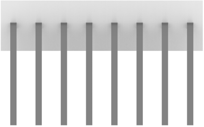 640453-8 AMP PCB Connection Systems Image 3