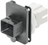 SC socket, POF, multimode, gray, 1964470000