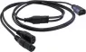 C14G-H053G1/1,7M-AT-2XH05F3G1-C13/0,65 FELLER Power Cords