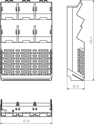 1235320000 Weidmüller Accessories for Enclosures Image 4