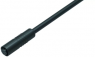 Sensor actuator cable, M8-cable socket, straight to open end, 6 pole, 5 m, PUR, black, 1.5 A, 79 3420 55 06