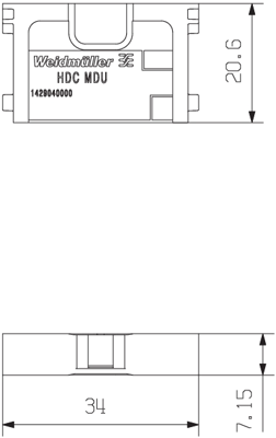 1429040000 Weidmüller Accessories for Industrial Connectors Image 2