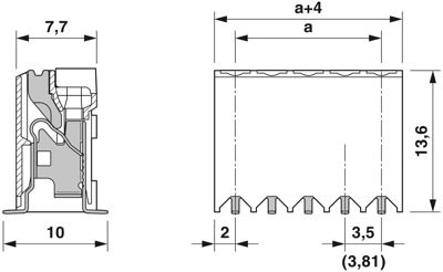 1824080 Phoenix Contact PCB Terminal Blocks Image 3