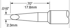 SSC-739A METCAL Soldering tips, desoldering tips and hot air nozzles