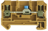 Isolating and measuring isolating terminal block, screw connection, 0.5-4.0 mm², 32 A, 6 kV, yellow, 1289920000