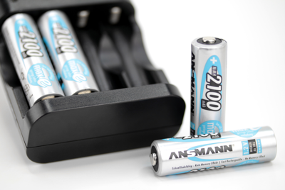 5030992 Ansmann Round Cell Batteries, 9V Block Batteries Image 3