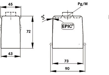 79044200 LAPP Housings for HDC Connectors Image 2