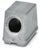 Grommet housing, size B48, die-cast aluminum, M50, angled, longitudinal bow locking, IP66/IP67, 1424862