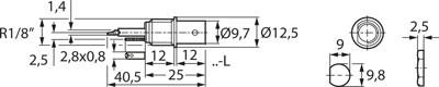 67.9765-21 Stäubli Electrical Connectors Coaxial Connectors Image 2