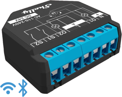 Current guard, 2 outputs, 10 A, 30 V (DC), 240 V (AC), SHELLY_PLUS_2PM