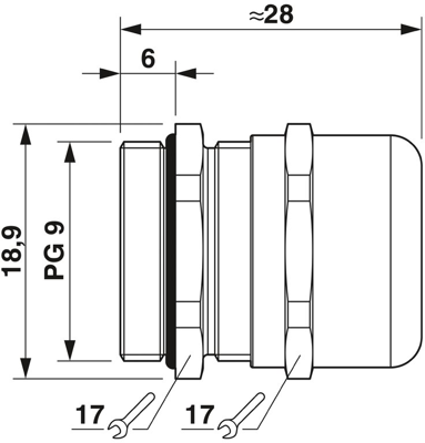 1411171 Phoenix Contact Cable Glands Image 2